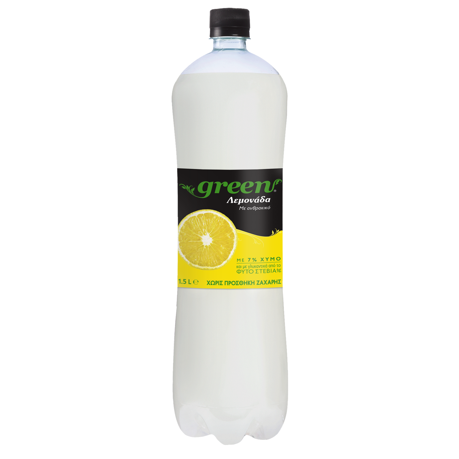 Green Lemon - 1,5L - Φιάλη PET